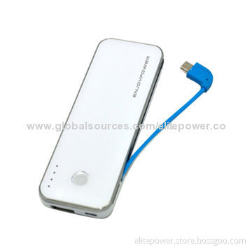 Power Bank for iPhone 5, Samsung Galaxy and HTC with 4,500mAh Capacity
